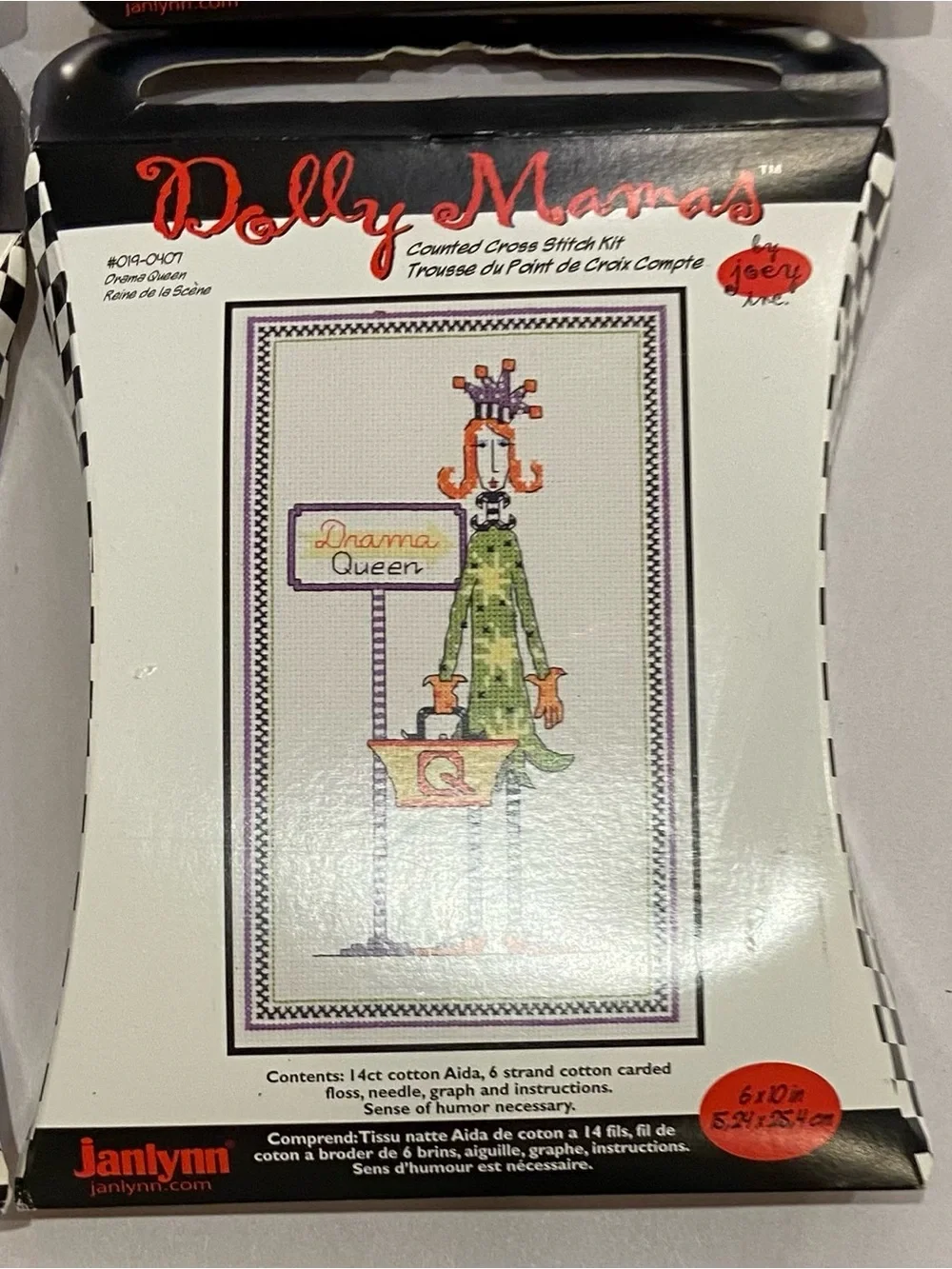 Janlynn Dolly Mamas Cross Stitch Kits - bundle of 4.